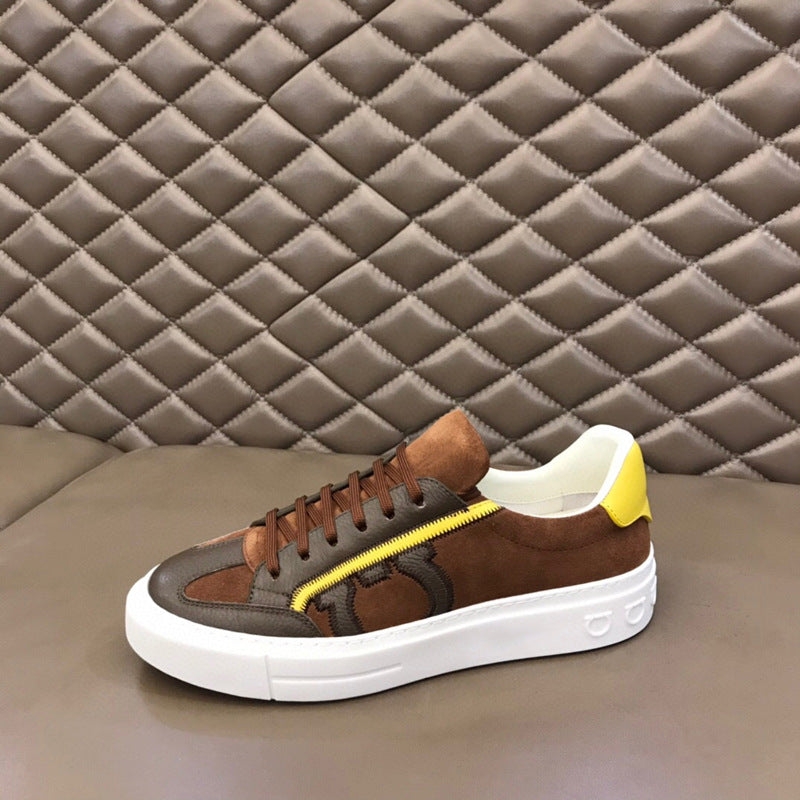 Damen Sportliche Sneakers mit auffälligem Logo-Detail und rutschfester Sohle R&B