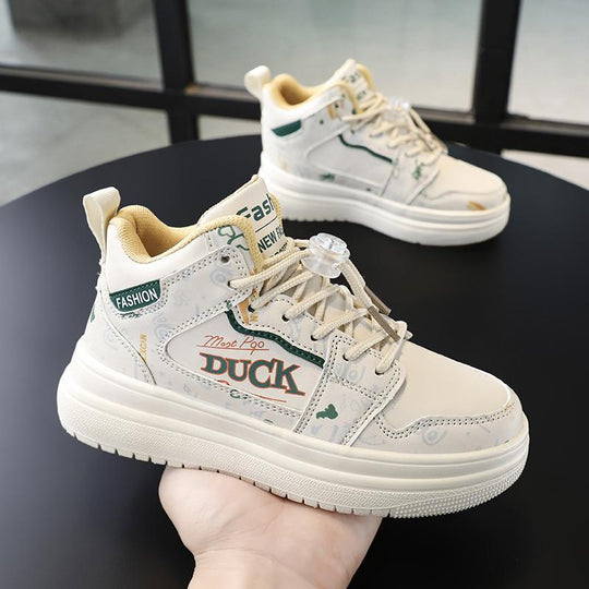 Damen Hohe Sneaker mit trendigem Print und gepolsterter Sohle R&B