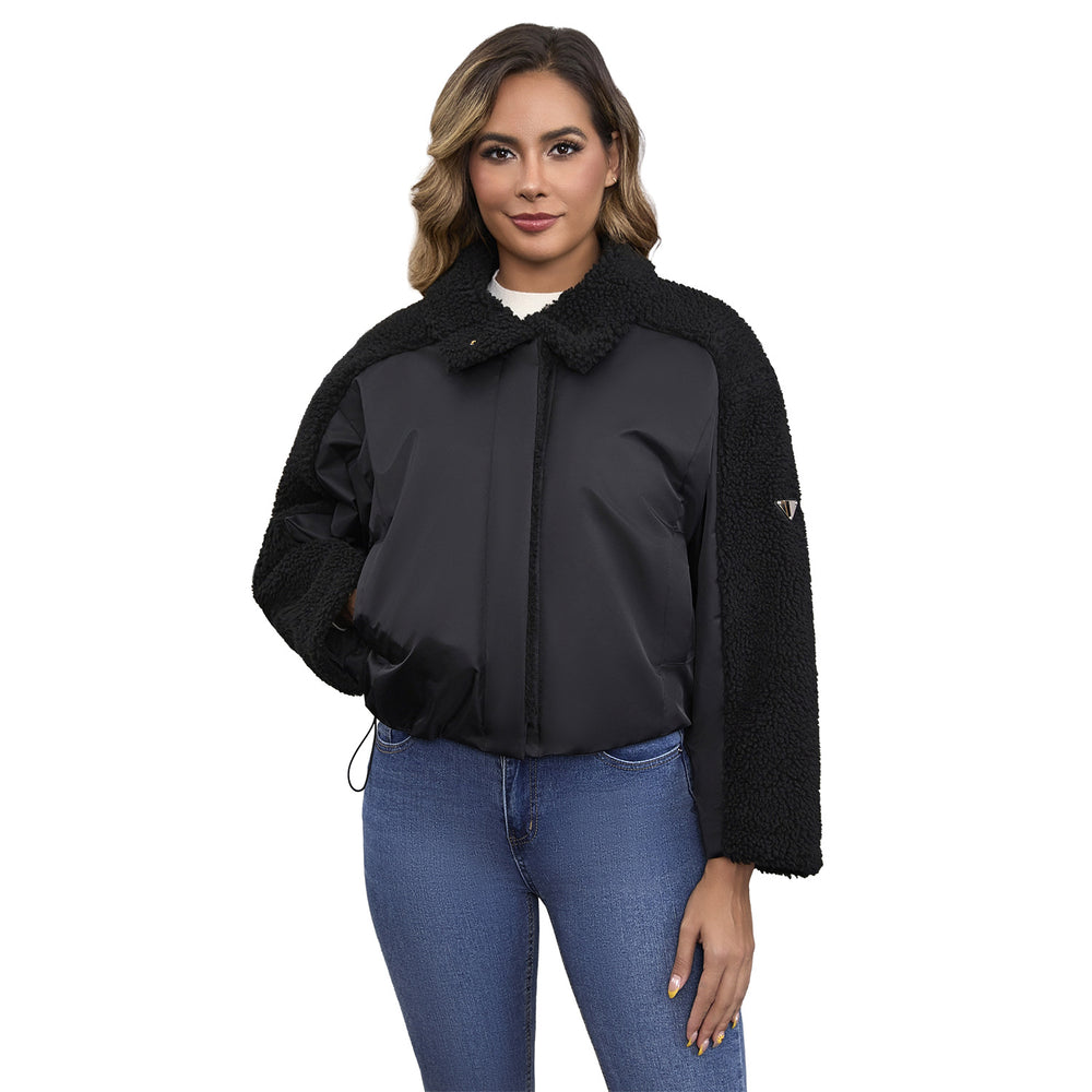 Damen Freizeitjacke mit kuscheligem Fleecebesatz R&B