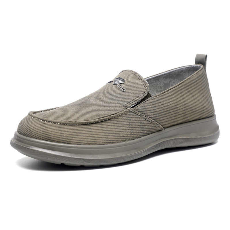 Damen Bequeme Slip-On Freizeitschuhe mit rutschfester Sohle und elastischem Obermaterial