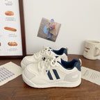 Damen Bequeme Freizeitsneakers mit atmungsaktivem Obermaterial und flexibler Sohle