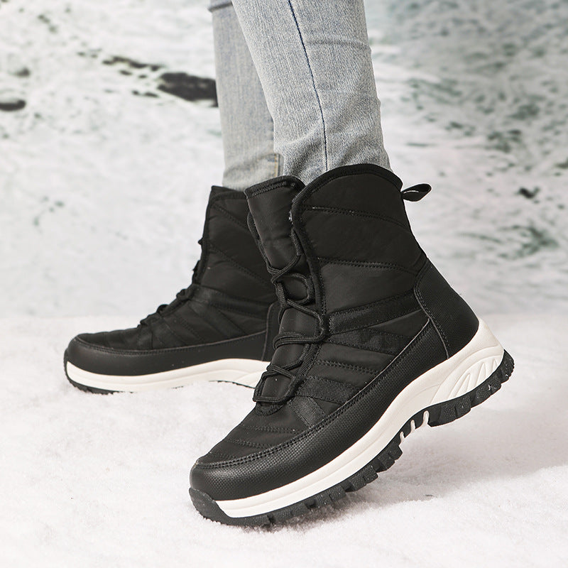 Damen Winterstiefel mit isolierendem Futter und rutschfester Sohle R&B