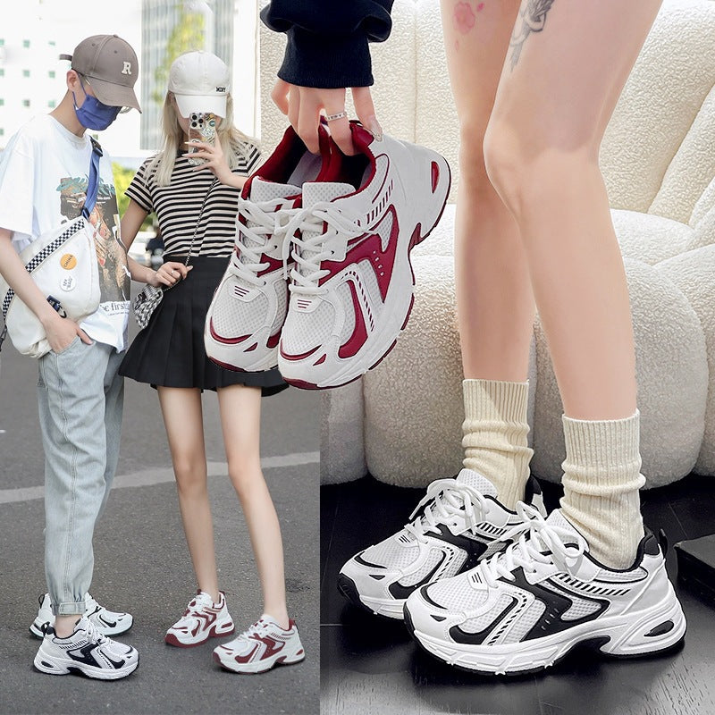 Damen Sportliche Lauf-Sneaker mit atmungsaktiver Mesh-Oberfläche R&B