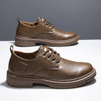 Damen Klassische Lederschuhe mit rutschfester Sohle und elegantem Design R&B