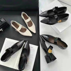 Damen elegante Slingback-Pumps mit dekorativem Riemchen R&B