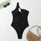Damen Einteiler Badeanzug mit aufregendem Cut-Out-Design R&B