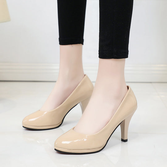Damen klassische Pumps mit elegantem Blockabsatz und komfortabler Innenpolsterung R&B