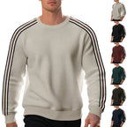 Herren Komfortables Sweatshirt mit strukturiertem Design und modischen Streifendetails R&B