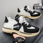 Damen Modische Freizeit-Sneaker mit einzigartiger Oberflächenstruktur R&B