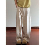 Herren Bundfaltenhose Weit