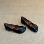 Damen elegante Ballerinas mit einzigartigem Riemchenakzent