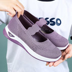 Damen Atmungsaktive Slip-On Sportschuhe mit elastischem Riemen R&B