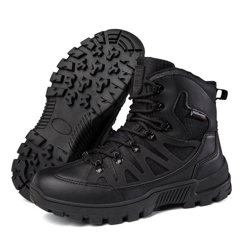 Damen taktische Outdoor-Stiefel mit rutschfester Sohle und atmungsaktivem Obermaterial R&B