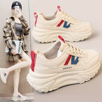 Damen modische Chunky Sneakers mit ergonomischer Dämpfung und strapazierfähigem Obermaterial R&B