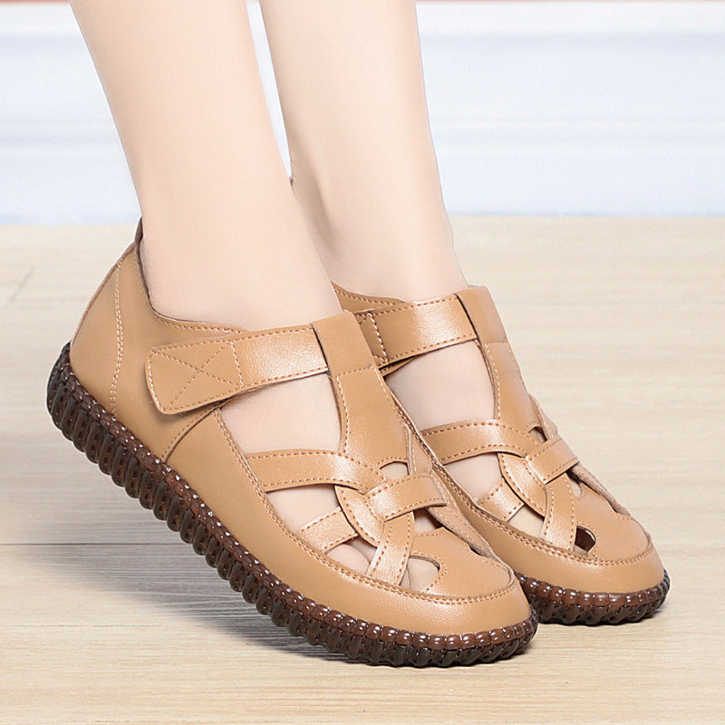 Damen Komfortable Sandalen mit verstellbarem Riemen und atmungsaktivem Obermaterial R&B