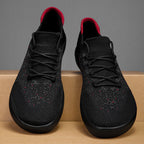 Damen Freizeit-Sneaker mit atmungsaktiver Mesh-Oberfläche und stoßdämpfendem Fußbett