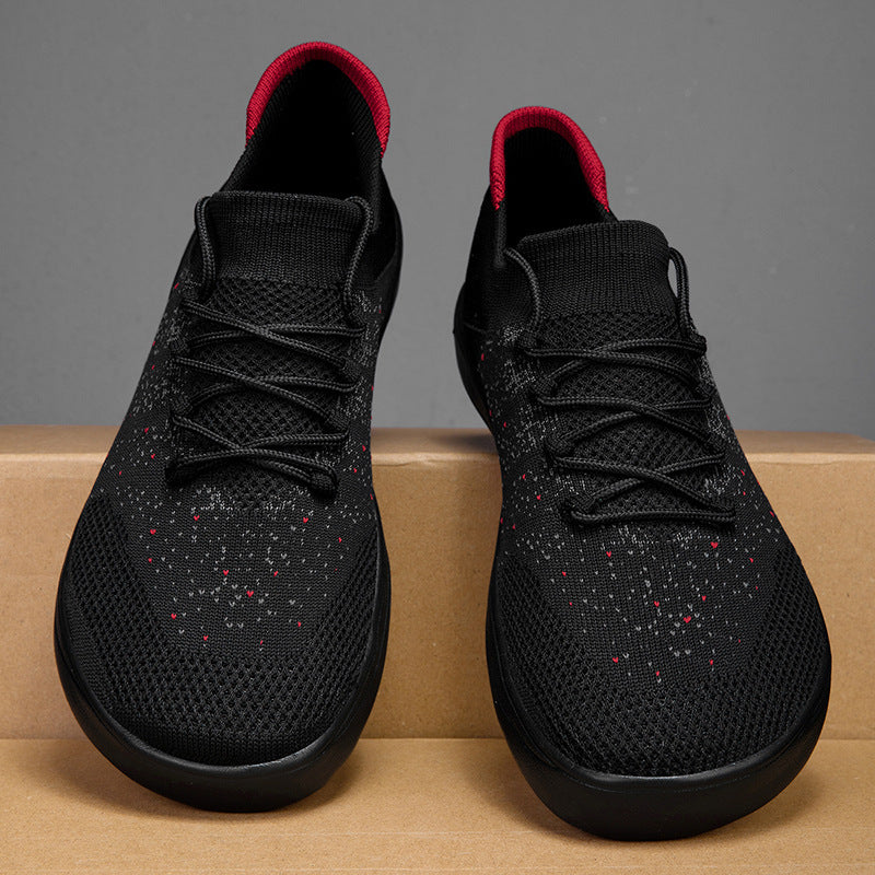 Damen Freizeit-Sneaker mit atmungsaktiver Mesh-Oberfläche und stoßdämpfendem Fußbett