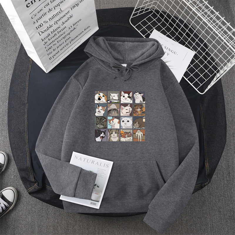 Damen Sweatshirt mit Tier-Motiv R&B