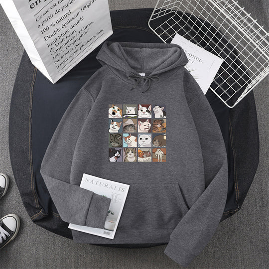 Damen Sweatshirt mit Tier-Motiv R&B