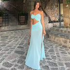 R&B | Sling Tube Top geteiltes Kleid