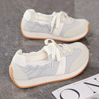 Damen Sportliche Sneaker mit flexiblem Elastikbandeinsatz und atmungsaktivem Obermaterial R&B