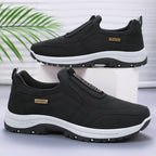 Damen komfortable Slip-On Freizeitschuhe mit rutschfester Sohle R&B
