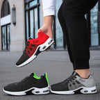 Damen Sportliche Air-Technology Sneakers mit atmungsaktivem Obermaterial und dämpfender Sohle R&B