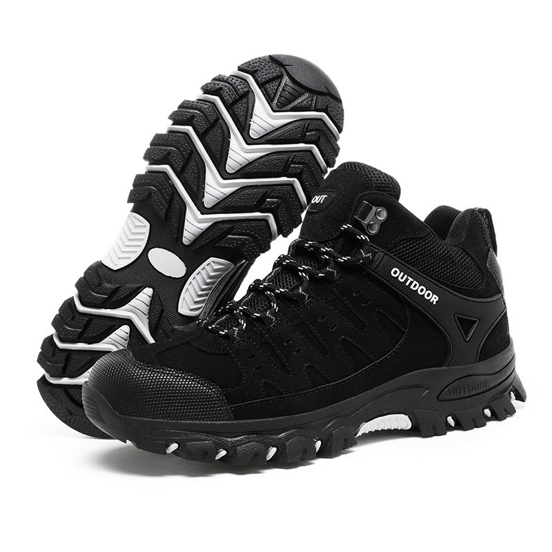 Damen Hochwertige Outdoor-Wanderschuhe mit robustem Profil und atmungsaktiver Konstruktion