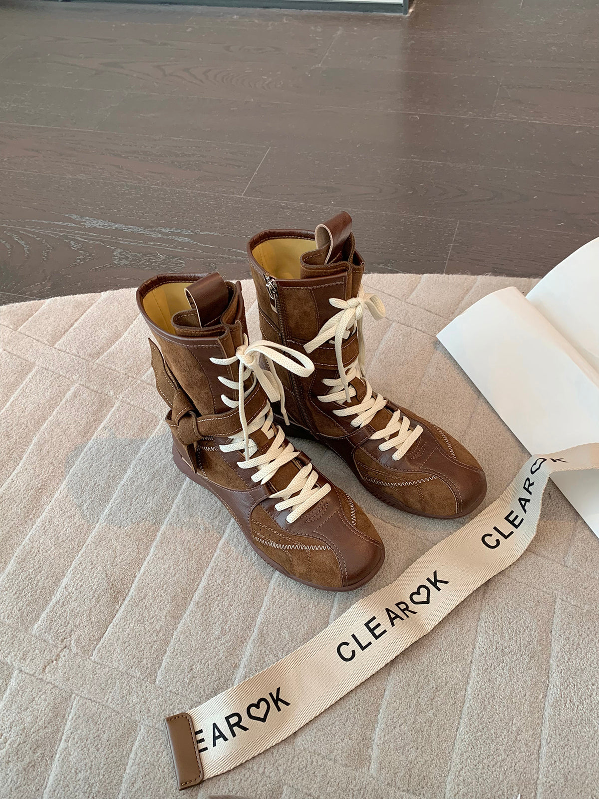 Damen modische Winterstiefel mit komfortablem Futter und stylischem Design R&B