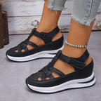 Damen Sportliche Sandalen mit rutschfestem Profil und verstellbarem Riemendesign R&B