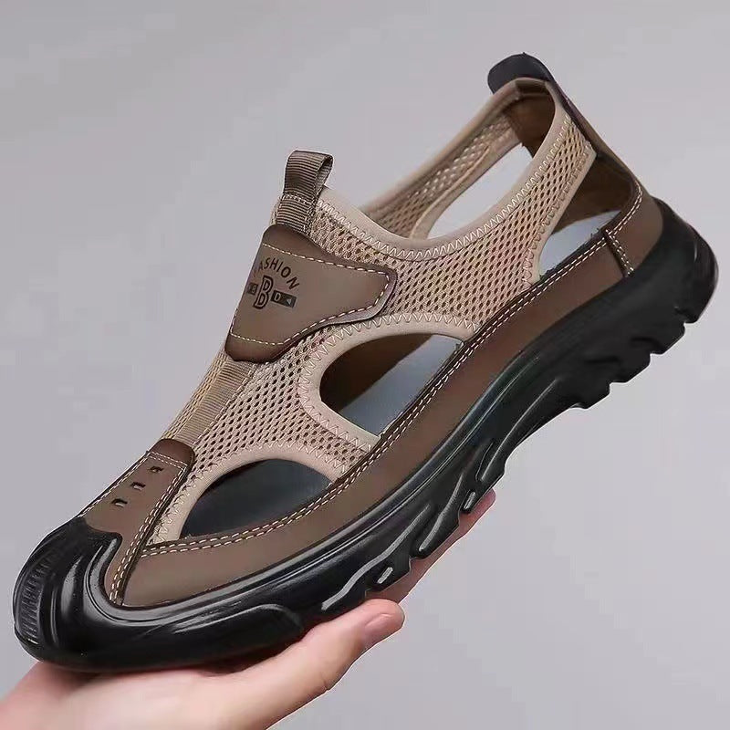 Herren Atmungsaktive Freizeitschuhe mit rutschfestem Profil R&B