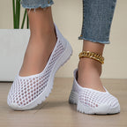 Damen Bequeme Freizeitschuhe mit atmungsaktiver Mesh-Oberfläche