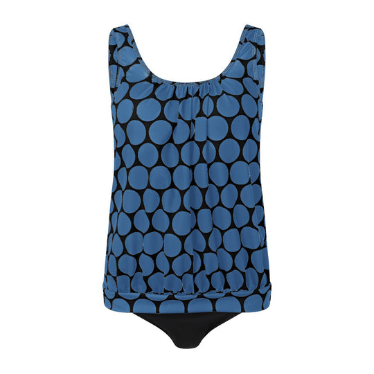 Damen lässiger Tankini mit hoher Taille und elegantem Schnitt R&B