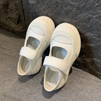 Damen Komfortable Slip-On Sneaker mit praktischem Klettverschluss R&B
