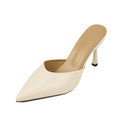 Damen Elegante Slingback-Pumps mit spitzem Zehenbereich und hohem Absatz R&B