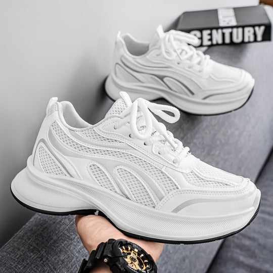 Damen Sportliche Trend Sneakers mit atmungsaktivem Mesh und dämpfender Sohle R&B