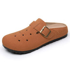 Damen Bequeme Clogs mit verstellbarem Riemen und Belüftungsöffnungen