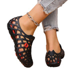 Damen atmungsaktive Kunststoffclogs mit rutschfester Sohle R&B