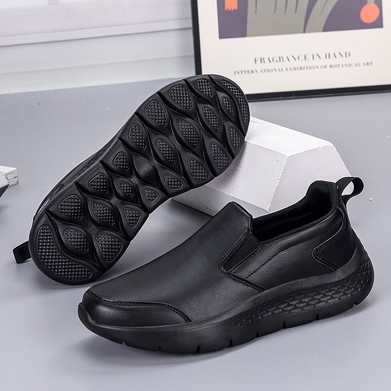 Damen bequeme Slip-On Sneakers mit elastischem Design und rutschfester Sohle R&B