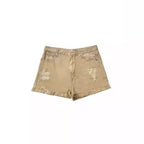 Damen Modische Sommer-Shorts mit Destroyed-Details R&B