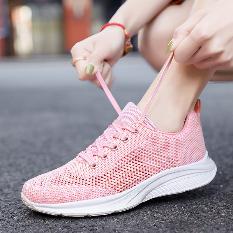 Damen Leichte Laufschuhe mit atmungsaktivem Mesh-Obermaterial und flexibler Sohle R&B