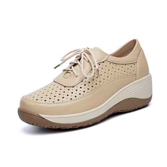 Damen Atmungsaktive Sneaker mit perforiertem Obermaterial und ergonomischem Fußbett R&B