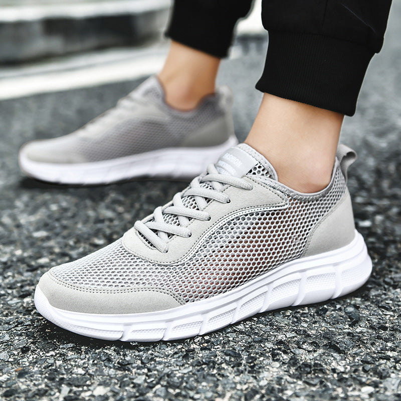 Damen Leichte Mesh-Sneaker mit dämpfender Sohle und atmungsaktiver Konstruktion