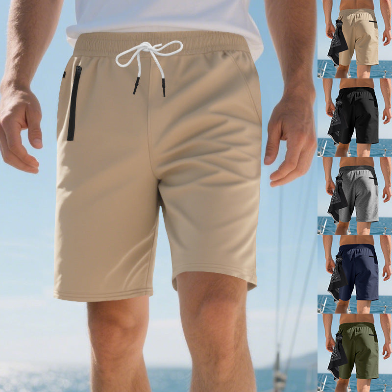 Herren Sportliche Segelshorts mit praktischen Seitentaschen und elastischem Bund R&B