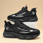 Herren Sportliche Sneakers mit innovativem Schnürsystem und isolierter Innensohle