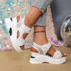 Damen Sportliche Sandalen mit gepolstertem Fersenriemen R&B