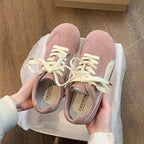 Damen Sportliche Sneaker aus hochwertigem Wildleder mit atmungsaktiver Sohle R&B