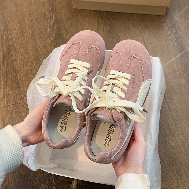 Damen Sportliche Sneaker aus hochwertigem Wildleder mit atmungsaktiver Sohle R&B