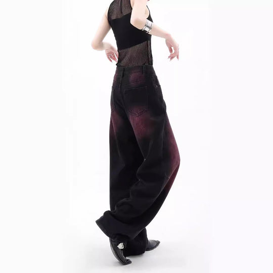 Damen Weite Jeans R&B