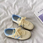 Damen Sneakers mit weichem Obermaterial und verstärkter Sohle R&B